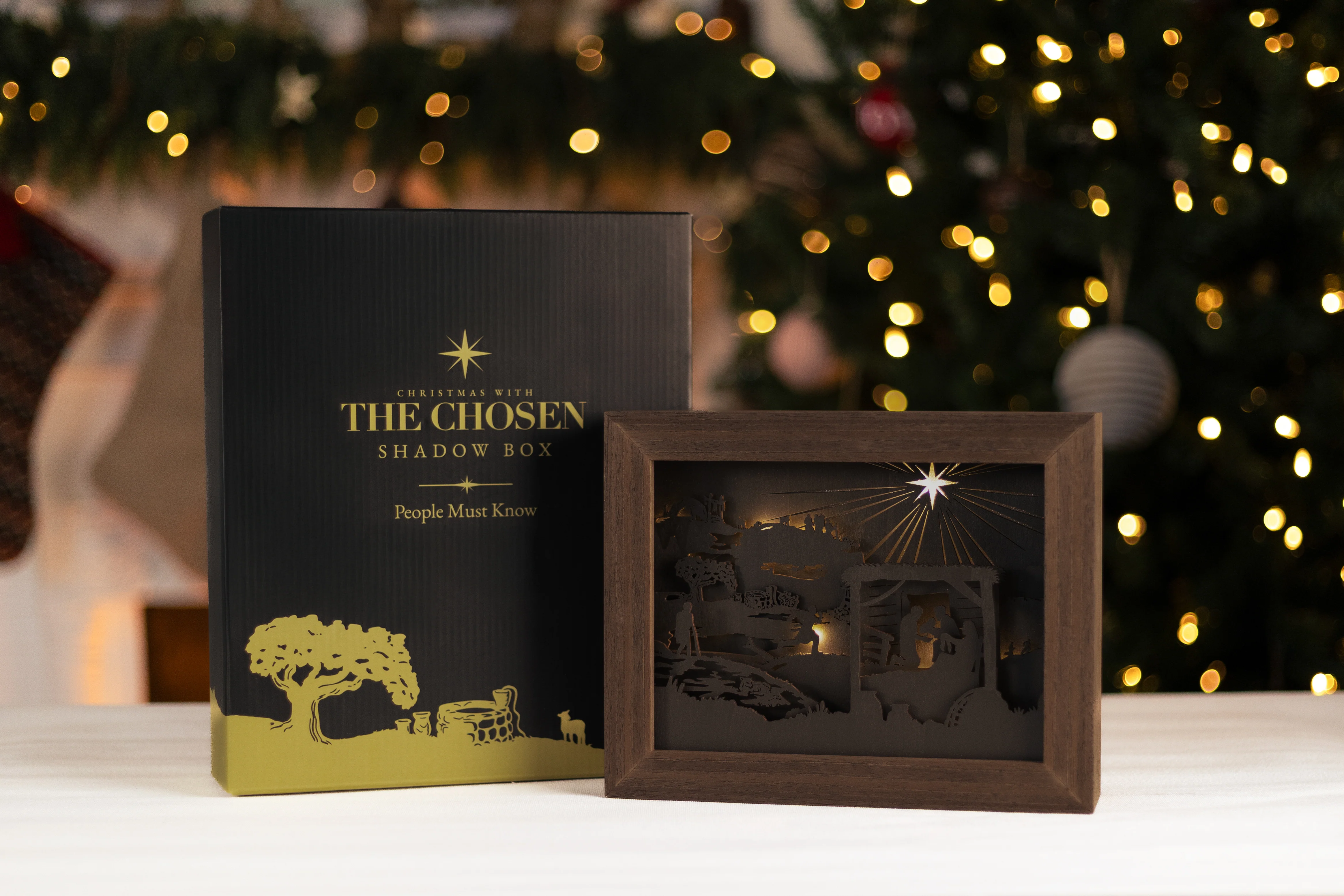 People Must Know Christmas Shadow Box - Image 4