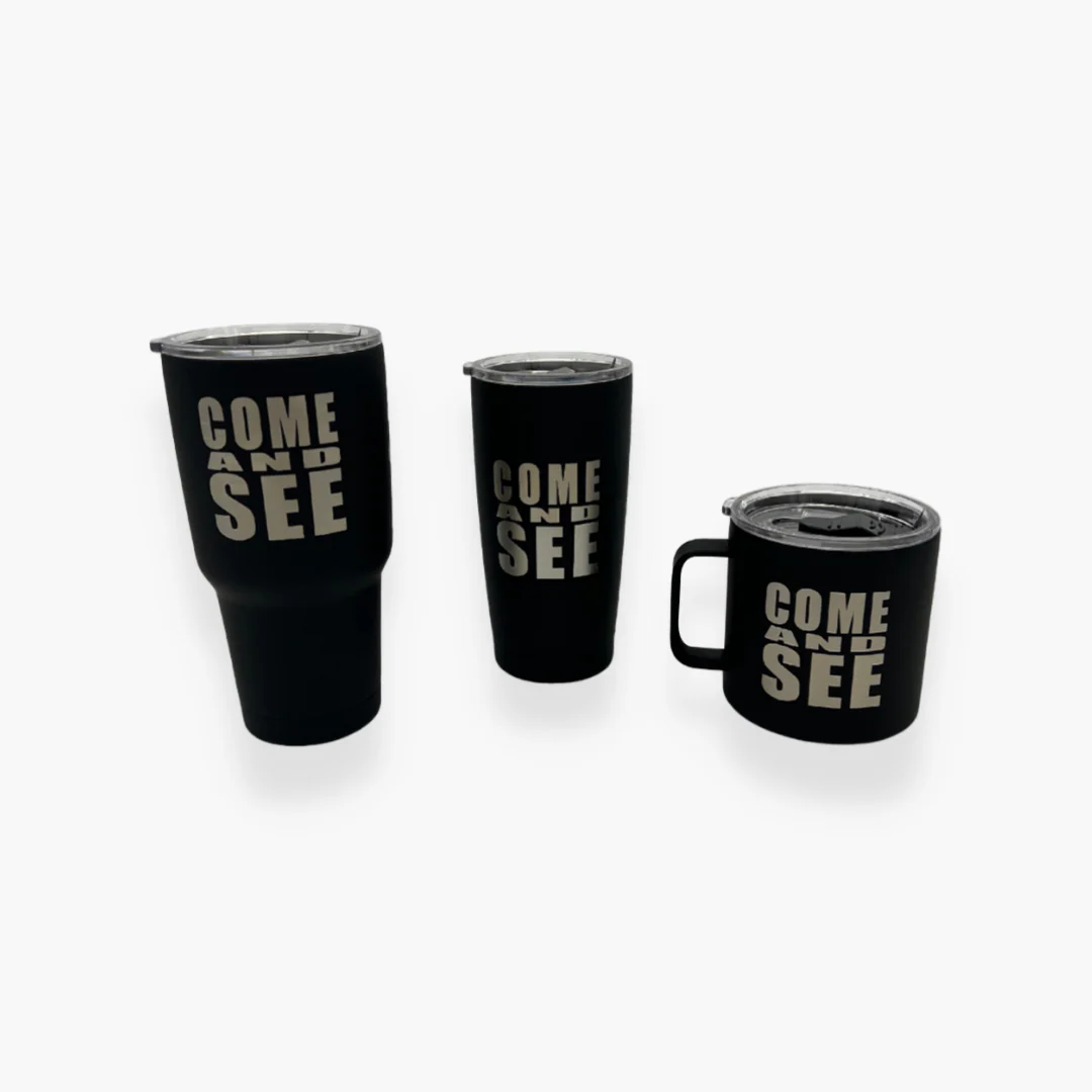 Come and See Stainless 30 oz. Steel Tumbler - Image 3