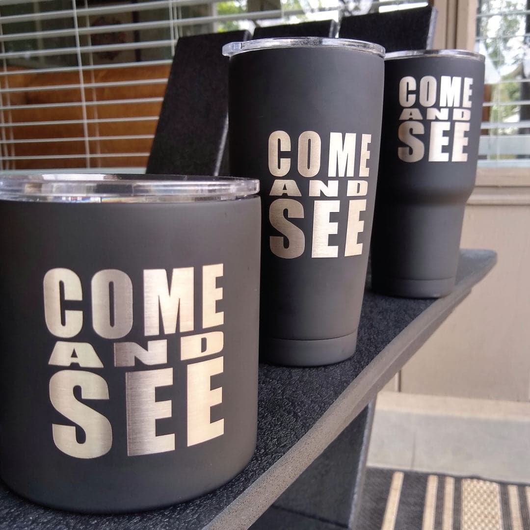 Come and See Stainless 30 oz. Steel Tumbler - Image 7