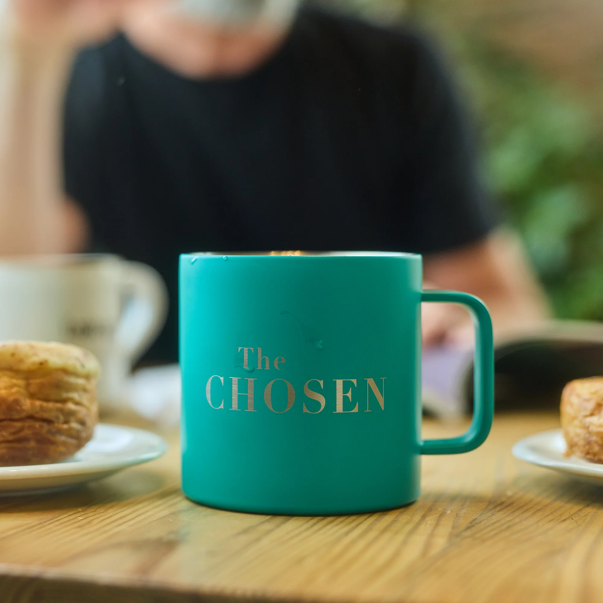 Get Used to Different Stainless Steel Teal 16 oz. Mug - Image 3