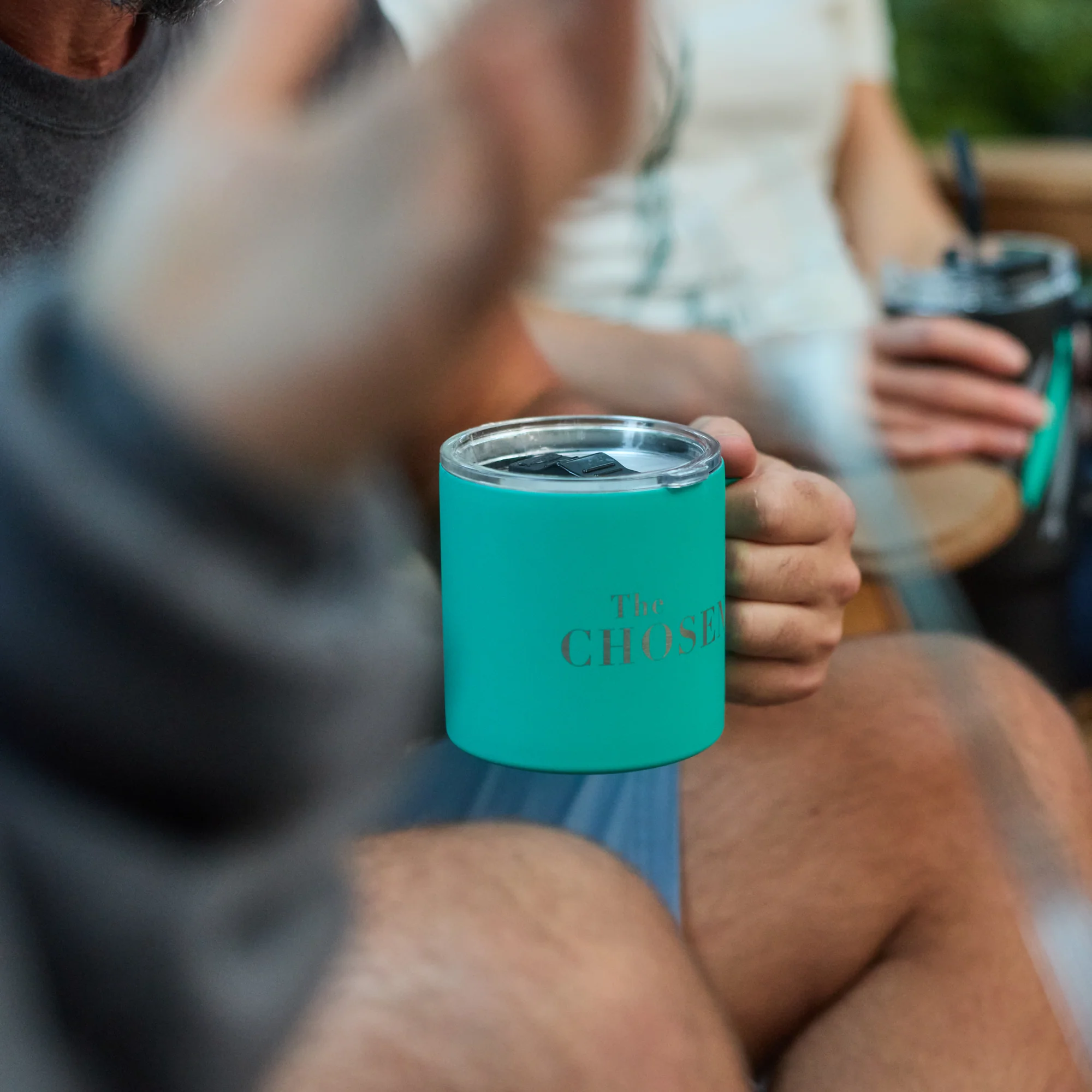 Get Used to Different Stainless Steel Teal 16 oz. Mug - Image 4