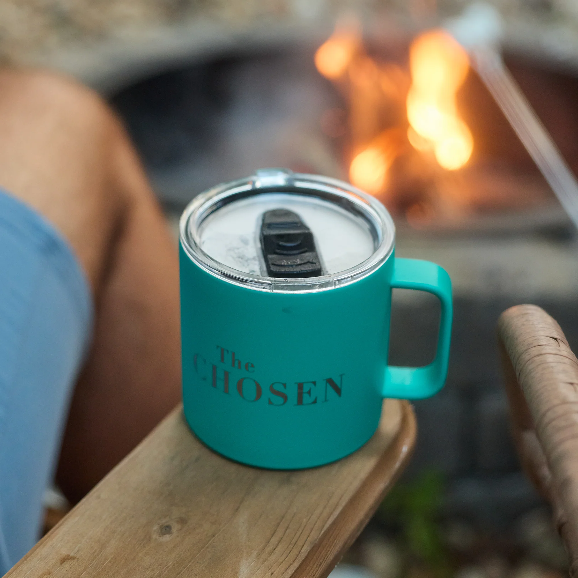 Get Used to Different Stainless Steel Teal 16 oz. Mug - Image 6