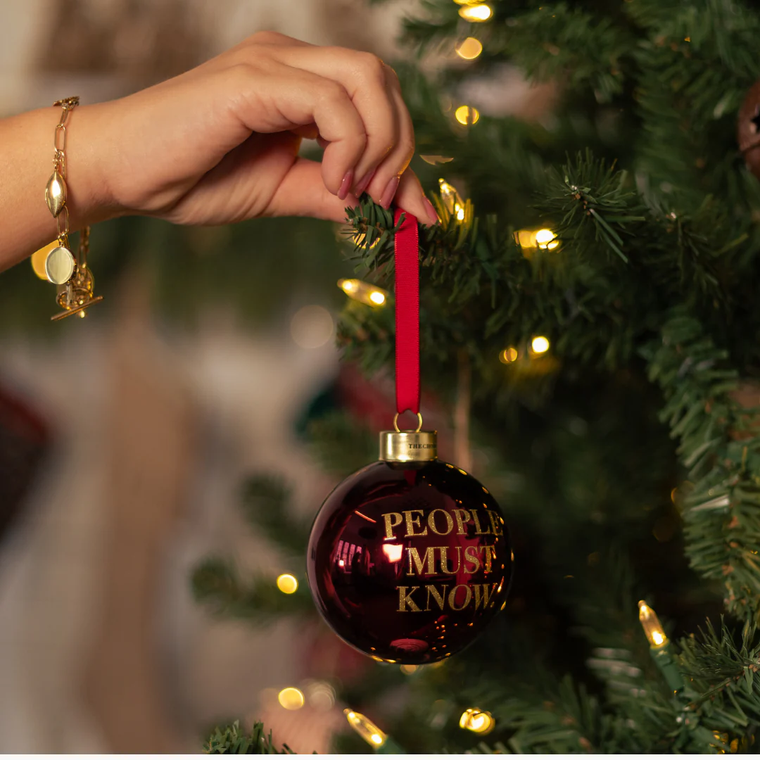 People Must Know Ornament - Image 4