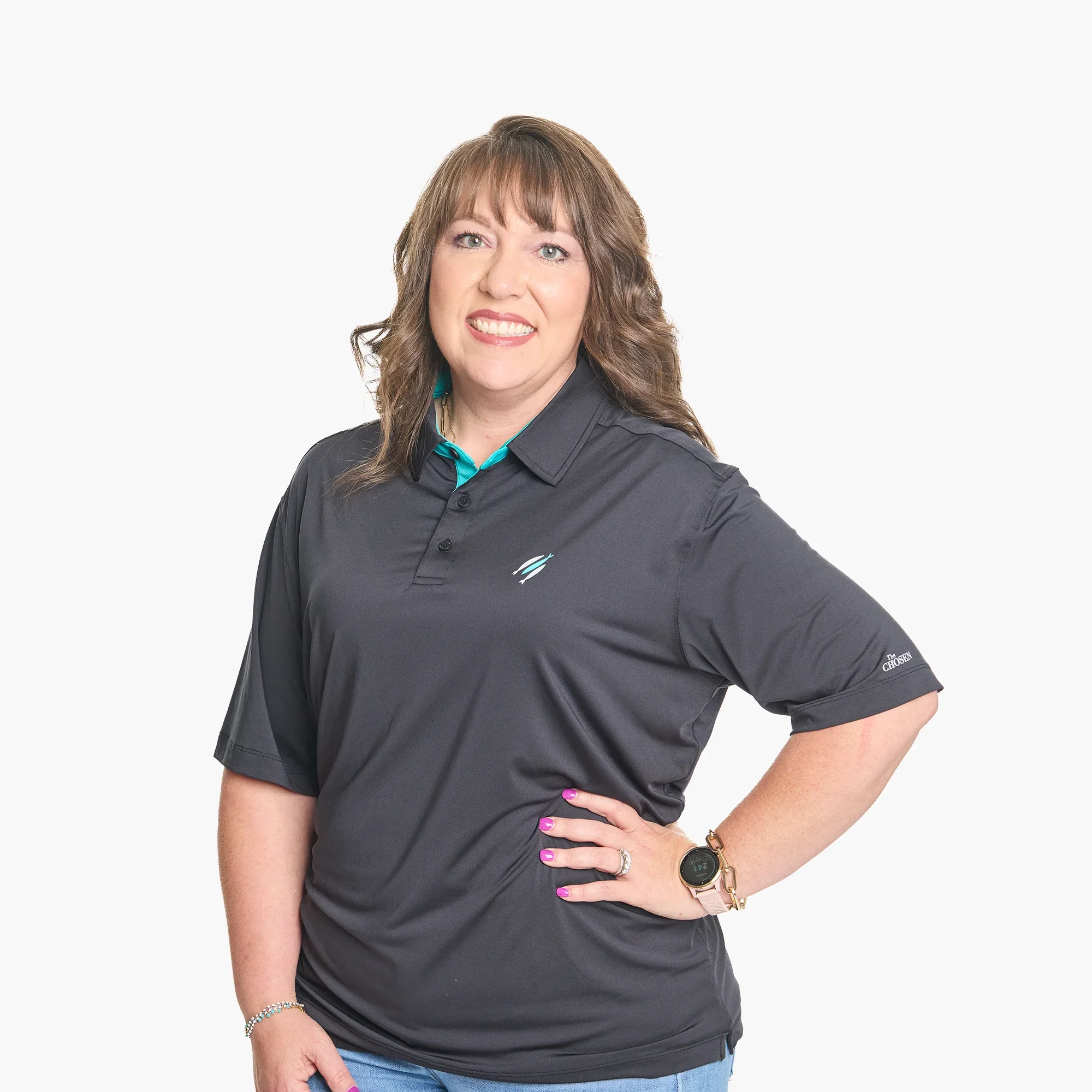 The Chosen Black + Teal Polos - Image 10