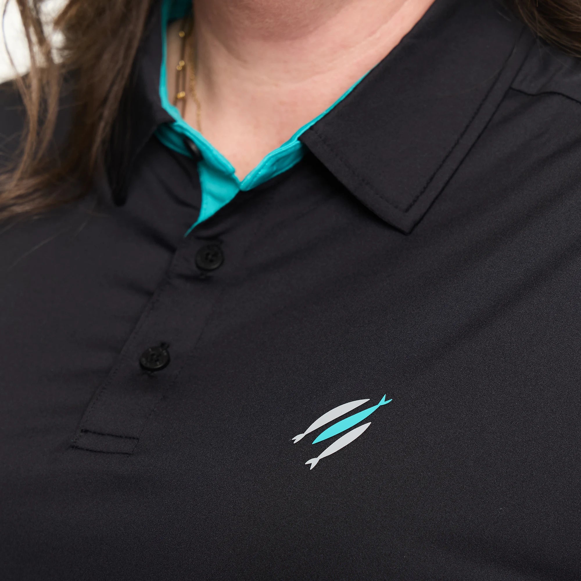 The Chosen Black + Teal Polos - Image 5