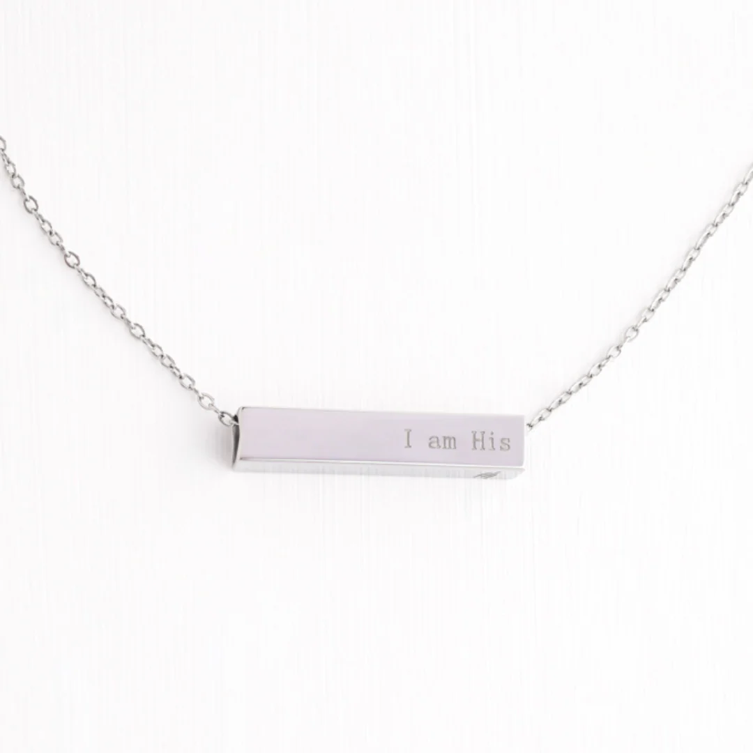 The Chosen Four-Sided Necklace Silver - Image 10